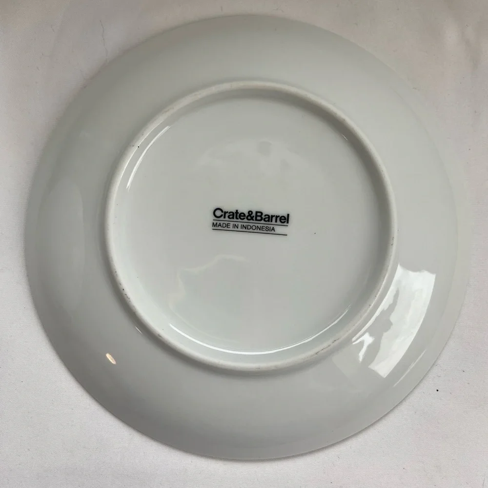 (2) Crate&Barrel cup & saucer set